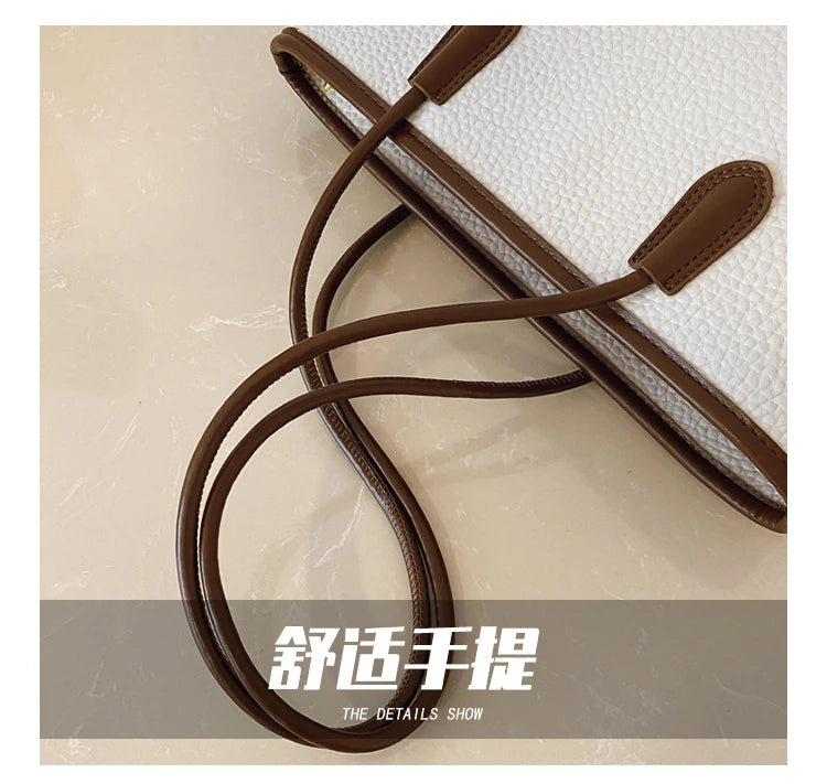 Luxury Handbag For Women, Leather Crossbody Bag With Detachable Strap Elegant Classic Design Famous Brand