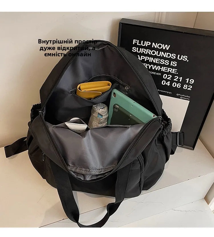 2025 New Leisure Trendy Light Luxury Handbag oulder Bag Korean Japanese Sle Multi-Use Lazy Wind Dual-Purpose Bapa