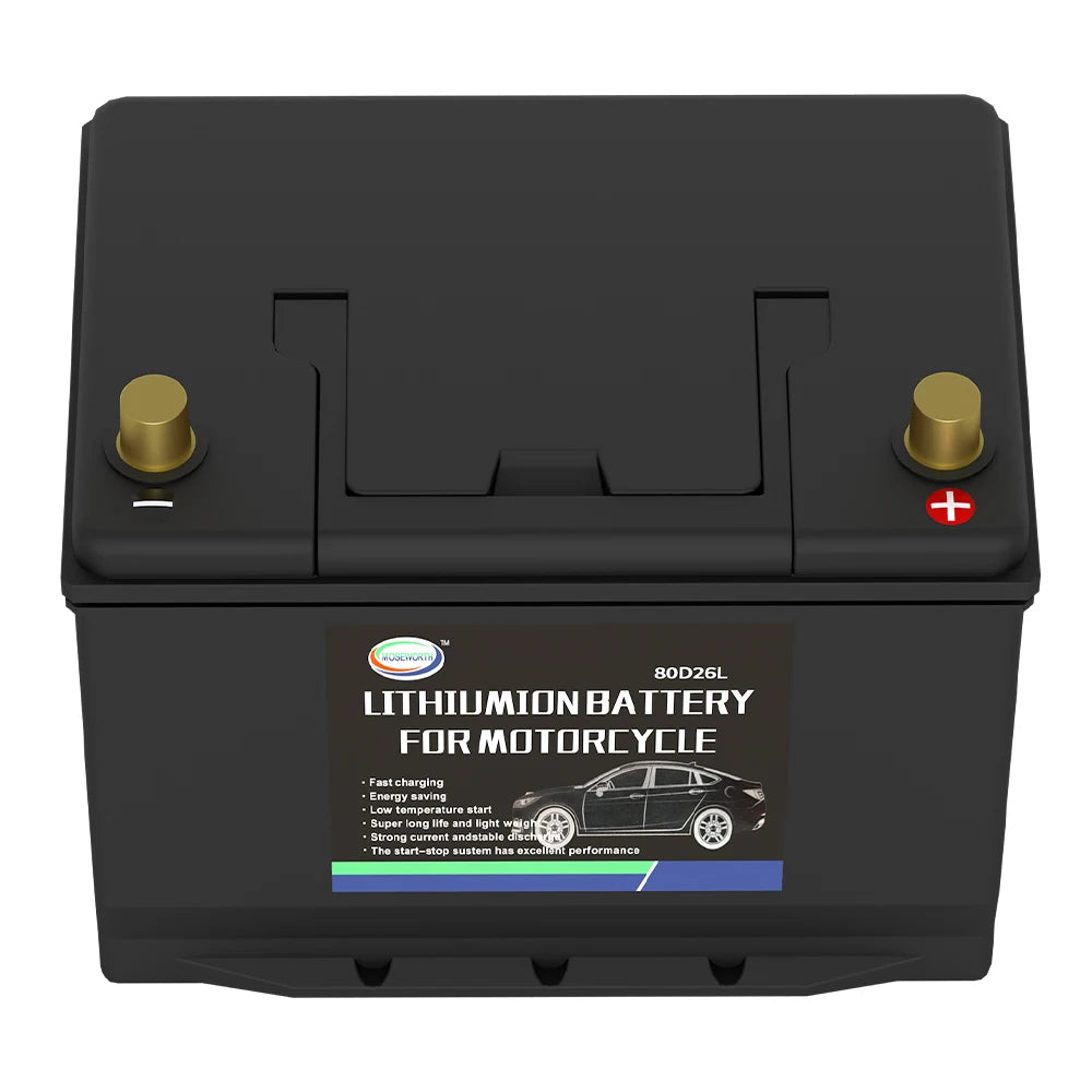 LiFePO4 Car Battery Built in BMS 70Ah 82Ah 100Ah 120Ah CCA 1300 1600 1900 2300A Car Jump Starter Lithium Iron Battery for RV Van