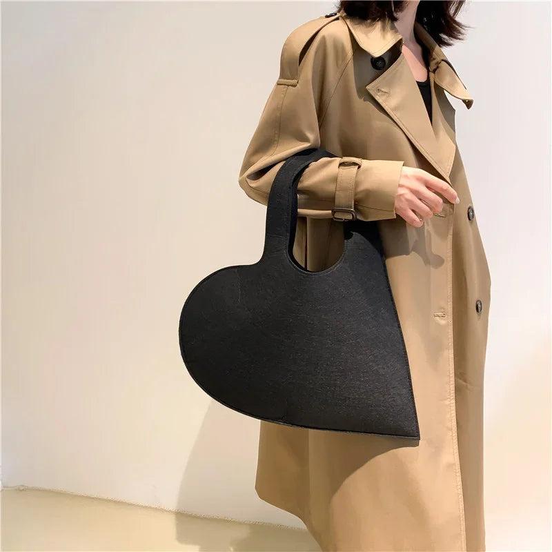 Luxury Designer Tote Bag for Women New Love Design Handbags Ladies Shoulder Bags Fashion Trending Large Hand Bag and Purses