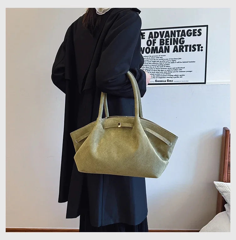 Fashion Large Capacity Tote Bag 2025 New Concise Versatile High Quality Women's Shoulder Bags Trend Commute Underarm Women's Bag