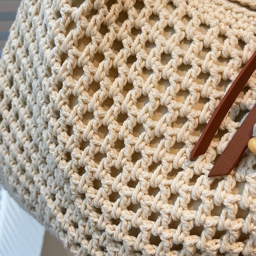 Travel Bag Hand-Woven Large-Capacity Straw Bag Women's 2025 New Beach Shoulder Bag Summer Tote Bag Seaside Play Travel Work Clothing to Work to School