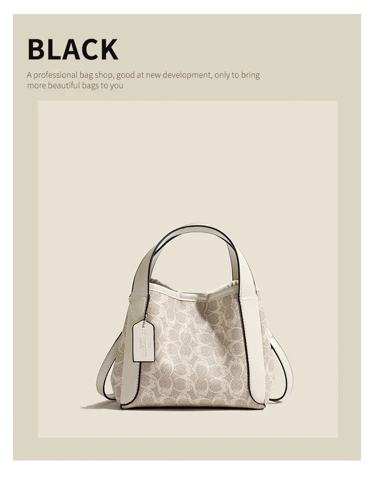 Premium Edition Women Crossbody Bag Luxury Vintage Leather Handbag High End Shoulder Tote Luxury Series