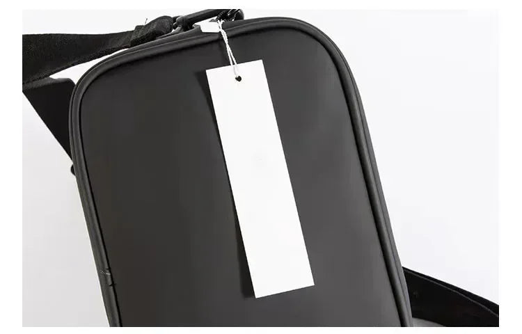 Luxury Design 3D Letters Crossbody Messenger Small Bag Unisex Belt Bag Versatile Travel Waterproof Purse Zipper Shoulder Bag