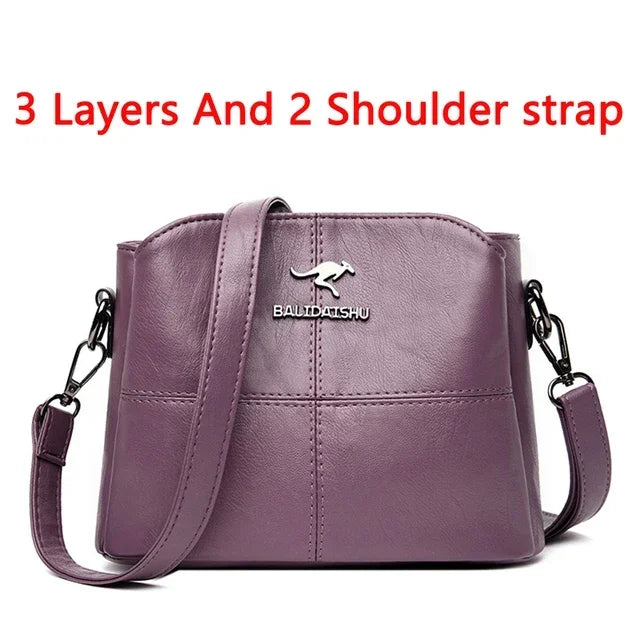 Women Embroidery Tote Bag High Quality Leather Ladies Handbags Women Shoulder Bag Small Crossbody Bags For Women Sac a Main