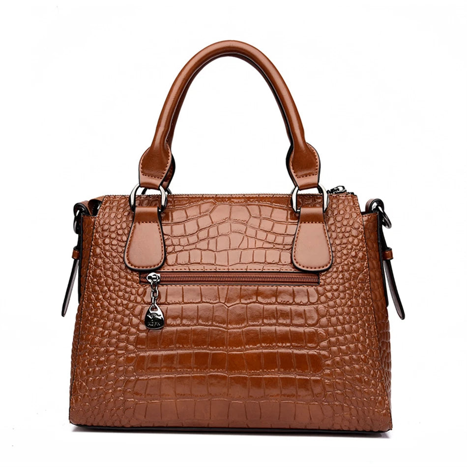 Luxury Designer Handbag Brand High Quality Soft Leather Shoulder Crossbody Bag for Women Bag Large Capacity Leisure Handbag 2024