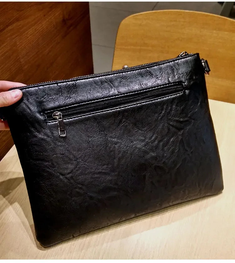 Day Clutches Bags for women Shoulder Bags PU Leather Crossbody Bags Ladies Envelope Evening Party clutch purse black bolsa