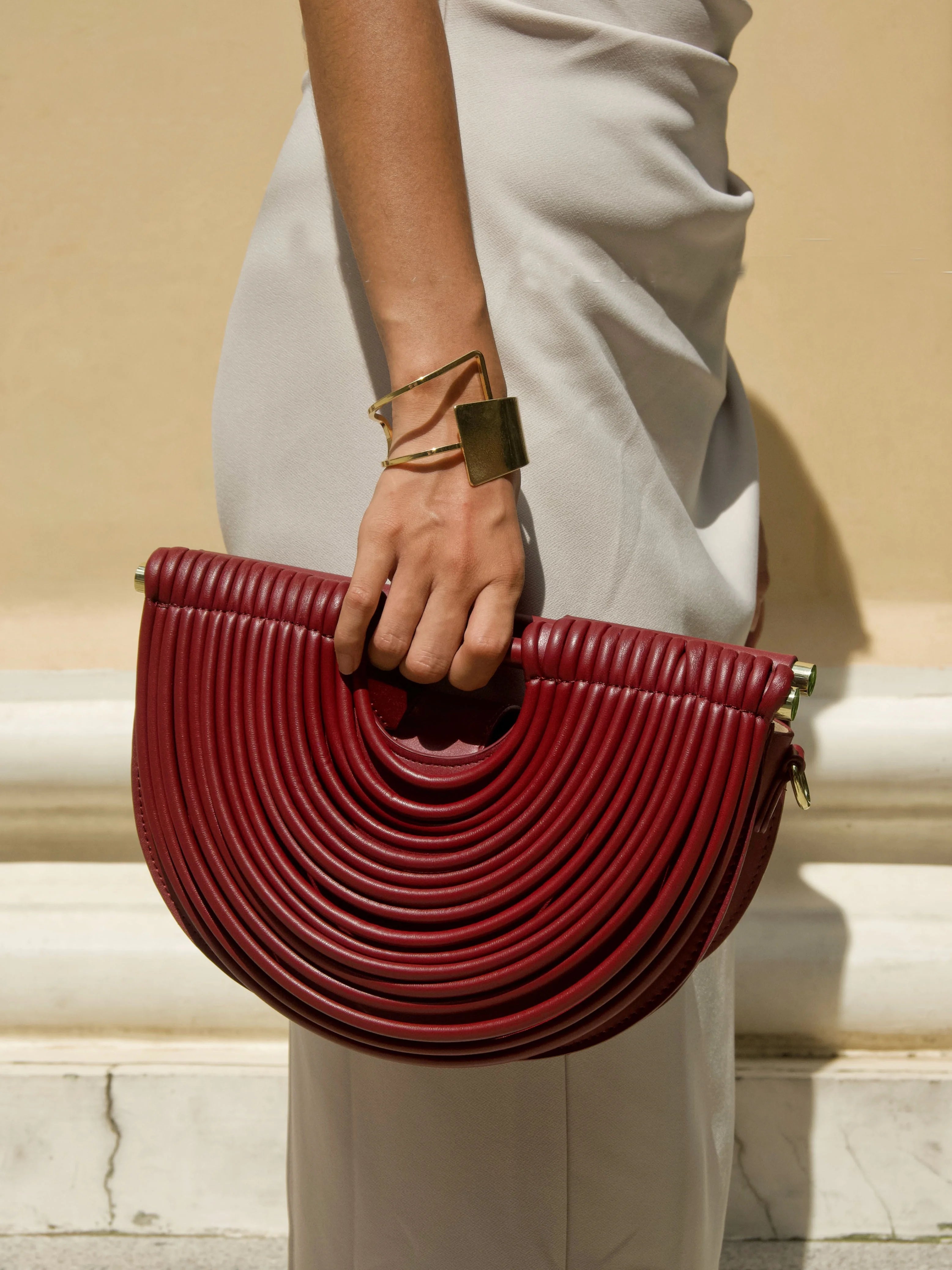 Handbags for Women 2025 New Gold Luxury Designer Brand Handwoven Noodle Bags Half Round Pulled Hobo Silver Evening Clutch Chic