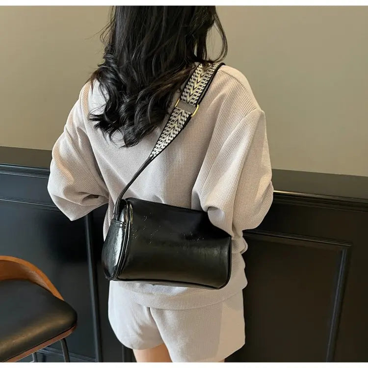 Luxury Brand Famous Designer Women's Tote Bag Elegant Leather Classic Crossbody Messenger Popular Ladies