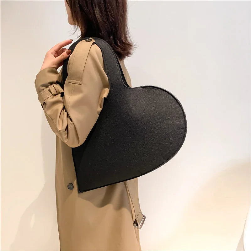 Luxury Designer Tote Bag for Women New Love Design Handbags Ladies Shoulder Bags Fashion Trending Large Hand Bag and Purses
