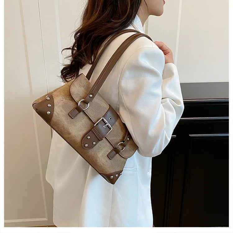 2025 Luxe Underarm Bag, Niche Shoulder Purse for Women, Fashion Commuter Tote, Chic Day-to-Night Bag, Versatile Sling Bag