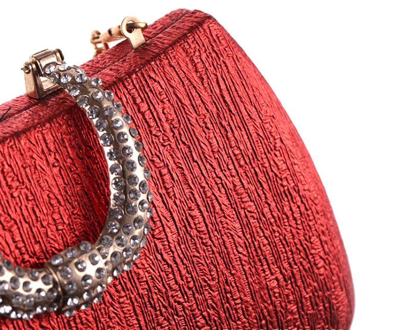 2024 Evening Clutch Luxury Women Gold Shoulder Bags Fashion  Chain Handbag Dinner Handbag Wedding Cocktail Party Coin Purse