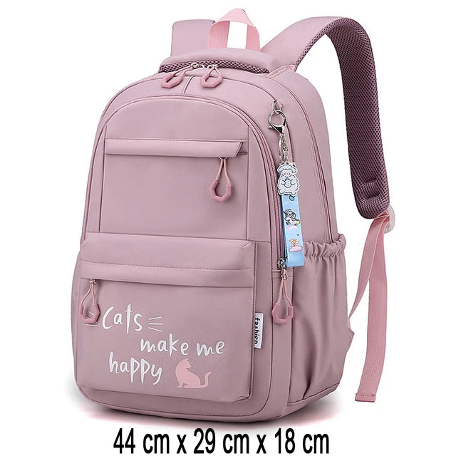 Backpack School Bag Girl Back Pack For Children Kid Child Teenager Female Class Schoolbag Primary Women Bagpack Teen Bookbag Kit