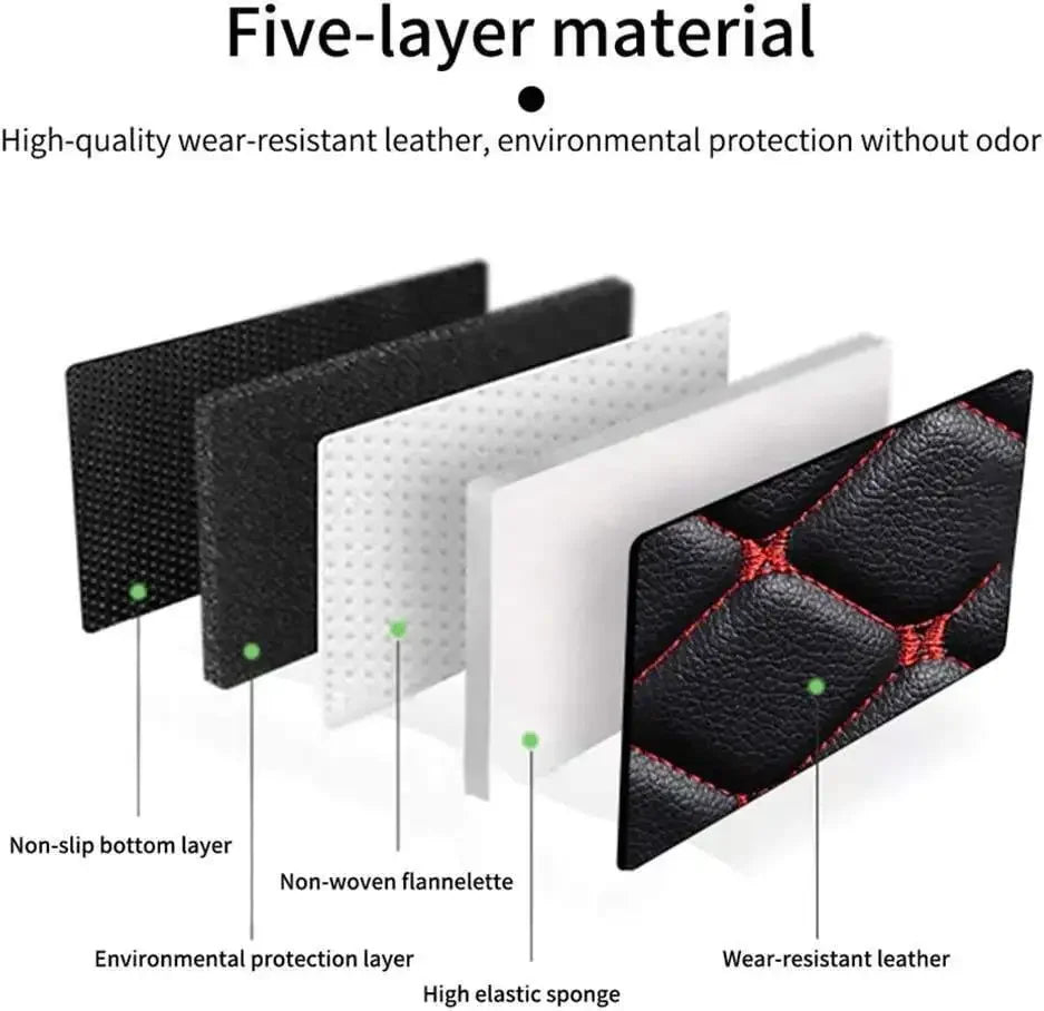 Custom Car Floor Mat for Audi A6 C7 Sedan sportback Allroad Avant 2007 2008 2009 2010 2012 2013 2014 2015 2016 2017 2018 styling