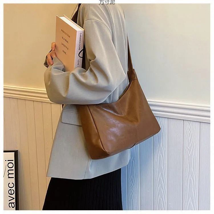 Women's Large Capacity Tote Bag Handbag & Crossbody Bag Versatile for Work, Travel, Everyday Use - Durable & Easy-Clean Handbags