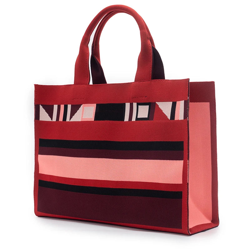 Luxury Brand Designed Women's Bag with Multi-color Splicing High-quality Handbag Exquisite Retro Multifunctional Shoulder Bag