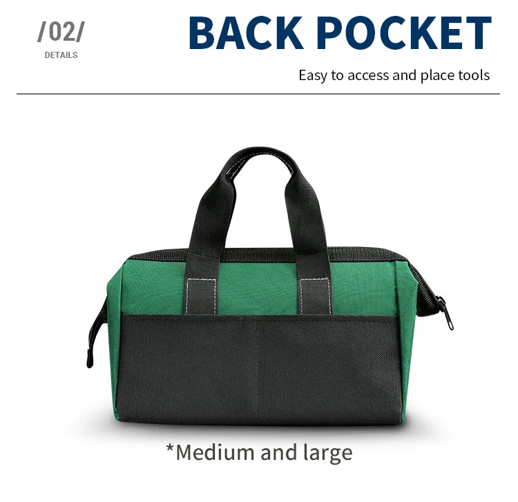 WINHUNT Large Capacity Wear-resistant Tool Bag: Keep Your Tools Organized And Portable!
