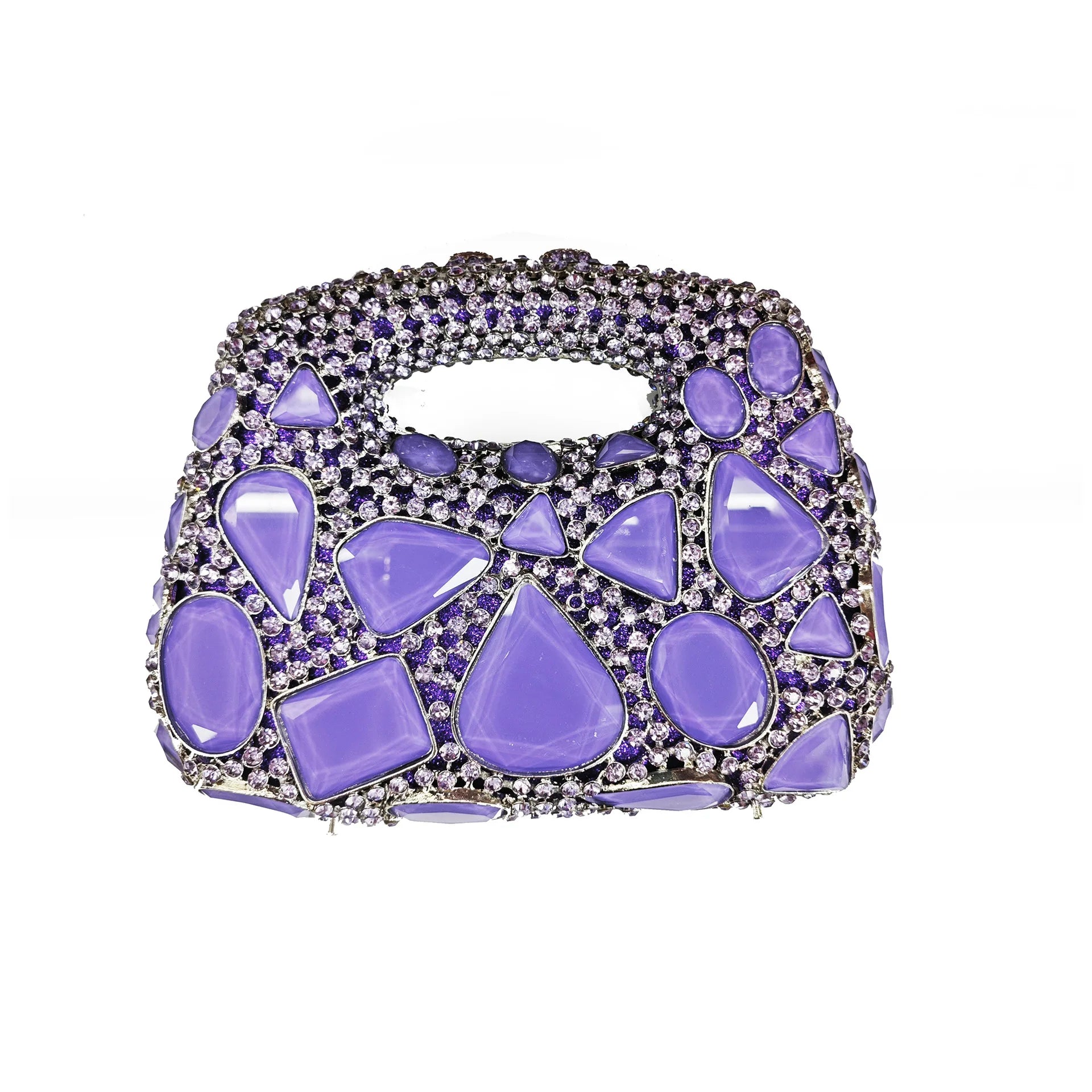 XIYUAN Crystal Clutch Purse Women Luxury Evening Bags Party Diamond Shoulder Bags Cocktail Rhinestone Handbags Golden Gem Purses