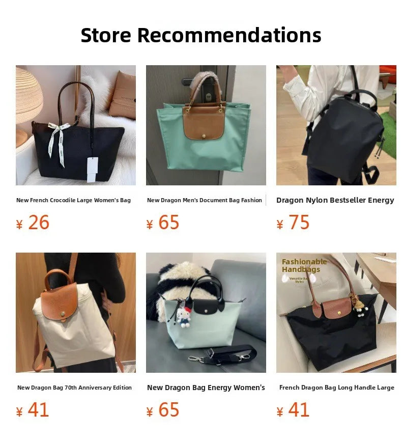 Large Capacity Fashionable Simplistic French Crocodile Ladies Shoulder Bag Double Sided Color Block Handbag Tote Bag