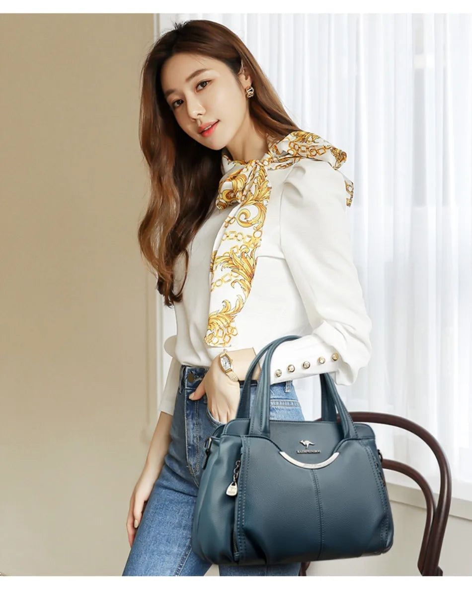 Luxury Handbags Women Bags designer Soft Leather Crossbody Bags For Women 2024 Hight Quality Shoulder Tote Handbags Sac A Main