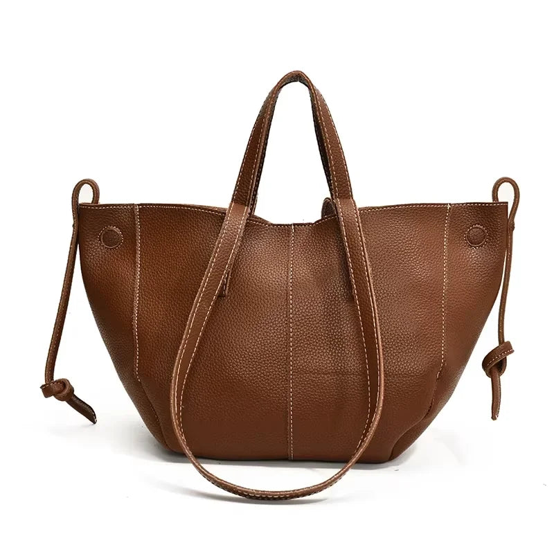 New Handheld Tote Bag Large Capacity Fashionable Women's Bag Premium Single Shoulder Underarm Bag Trousses De L’épaule