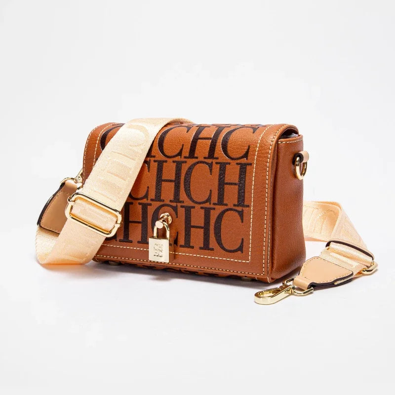 Fashionable Classic Light Luxury Letter PU Material Crossbody Bag Design Exquisite Craftsmanship Women's New Shoulder Bag
