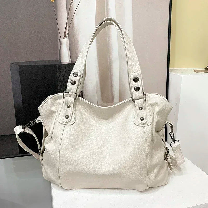 Female Hobo Handbag Large Capacity Shoulder Bags Big Stylsih Tote Bag Ladies Soft Leather Hobos Messenger Bags Women Shopper Bag