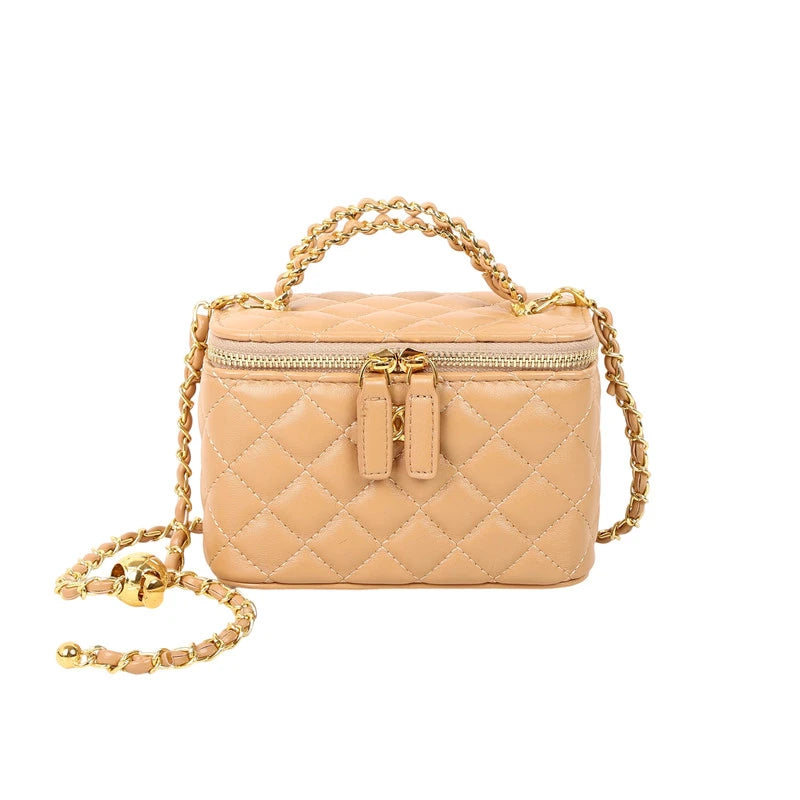 Classic Designer Elegant Leather Tote Bag For Women With Minimalist Solid Color And Trendy Design Crossbody Handbag Luxury