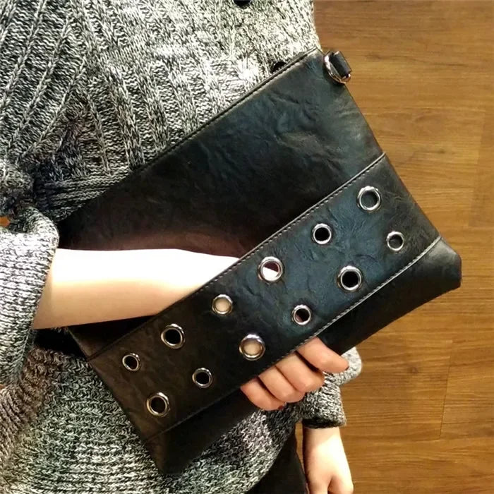 Day Clutches Bags for women Shoulder Bags PU Leather Crossbody Bags Ladies Envelope Evening Party clutch purse black bolsa