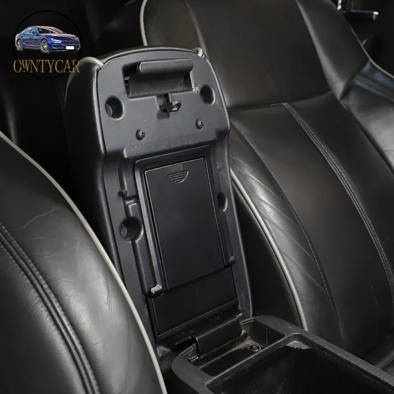 For Hummer H3 2005-2009 ABS Black Car Central Control Armrest Box Hidden Storage Box Privacy Storage Box Car Accessories