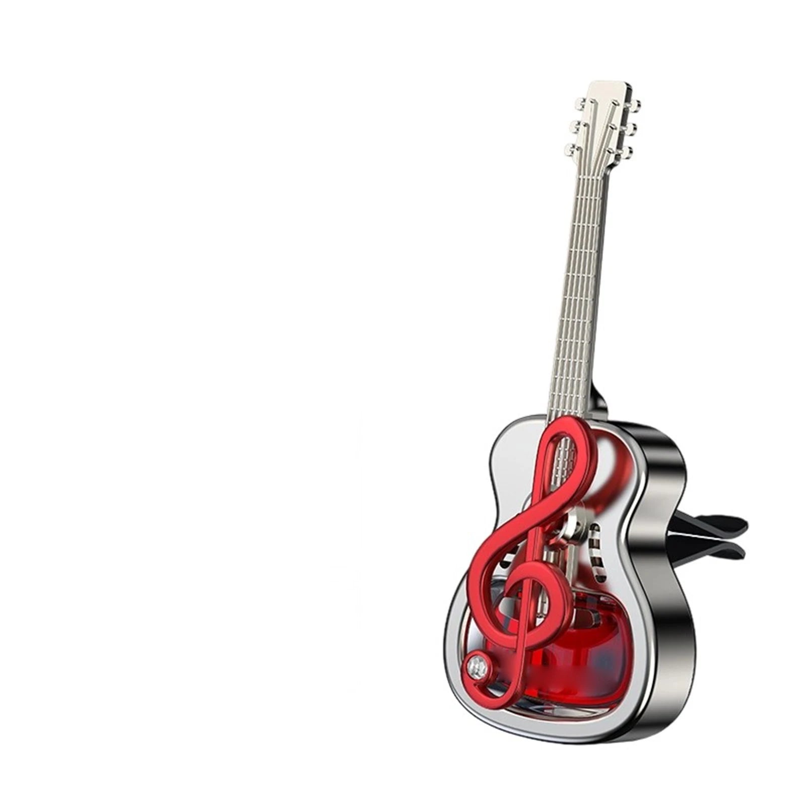 Car Aromatherapys Clip Guitar Shape Freshener Vent Mount Fragrances Diffuser Perfumes Scent Diffuser Dispenser Car Interior Deco