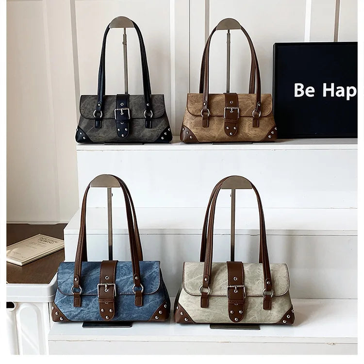 2025 Luxe Underarm Bag, Niche Shoulder Purse for Women, Fashion Commuter Tote, Chic Day-to-Night Bag, Versatile Sling Bag