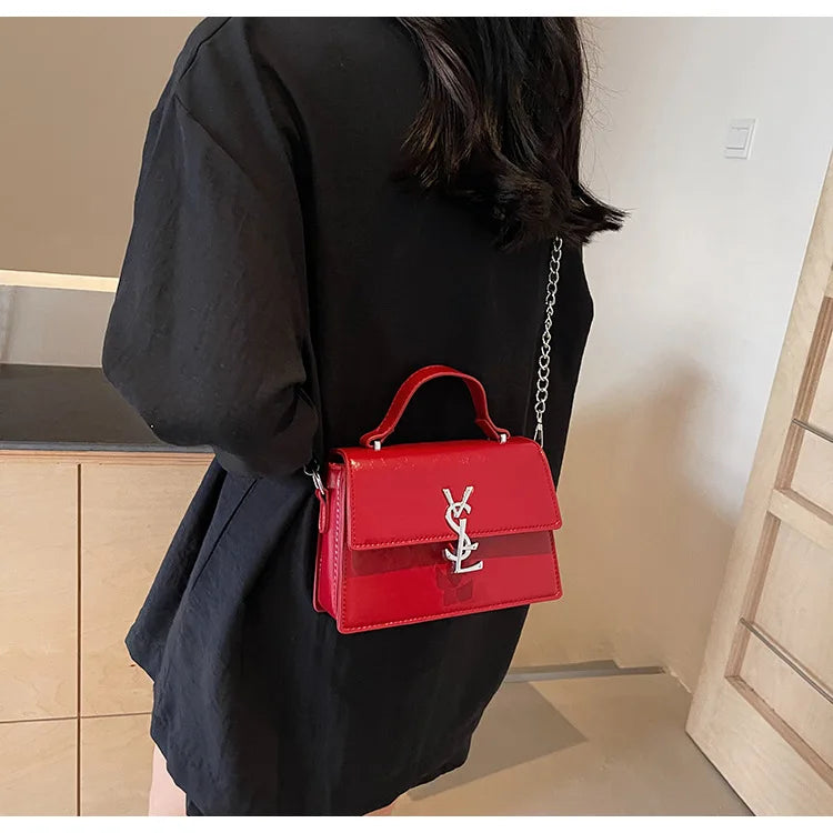 Designer style bag - 2025 hit product - Retro high-end evening bag Classic and versatile chain strap crossbody small square bag