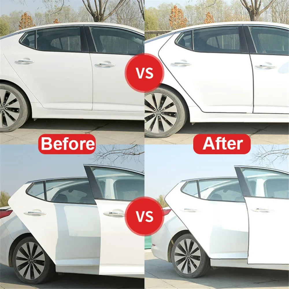 Car Door Protector Edge  With Steel CarstylingScratch Strip Guard Trim Automobile Door Noise reduction Anti Collision Protection