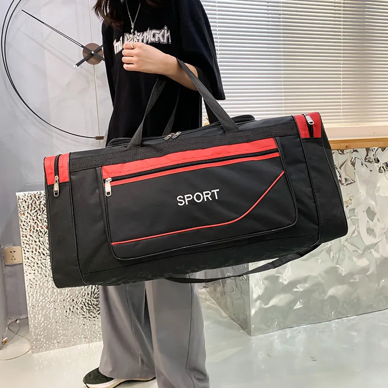Travel Duffel Bag Carry on Luggage Bag Men Tote Large Capacity Weekender Gym Bags Sport Holdall Overnight Bag Pouches