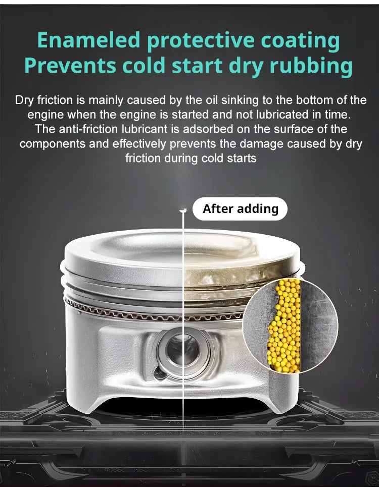 High-Efficiency Engine Anti-Wear Agent - Motor Oil Additive for Reducing Friction & Enhancing Engine Life