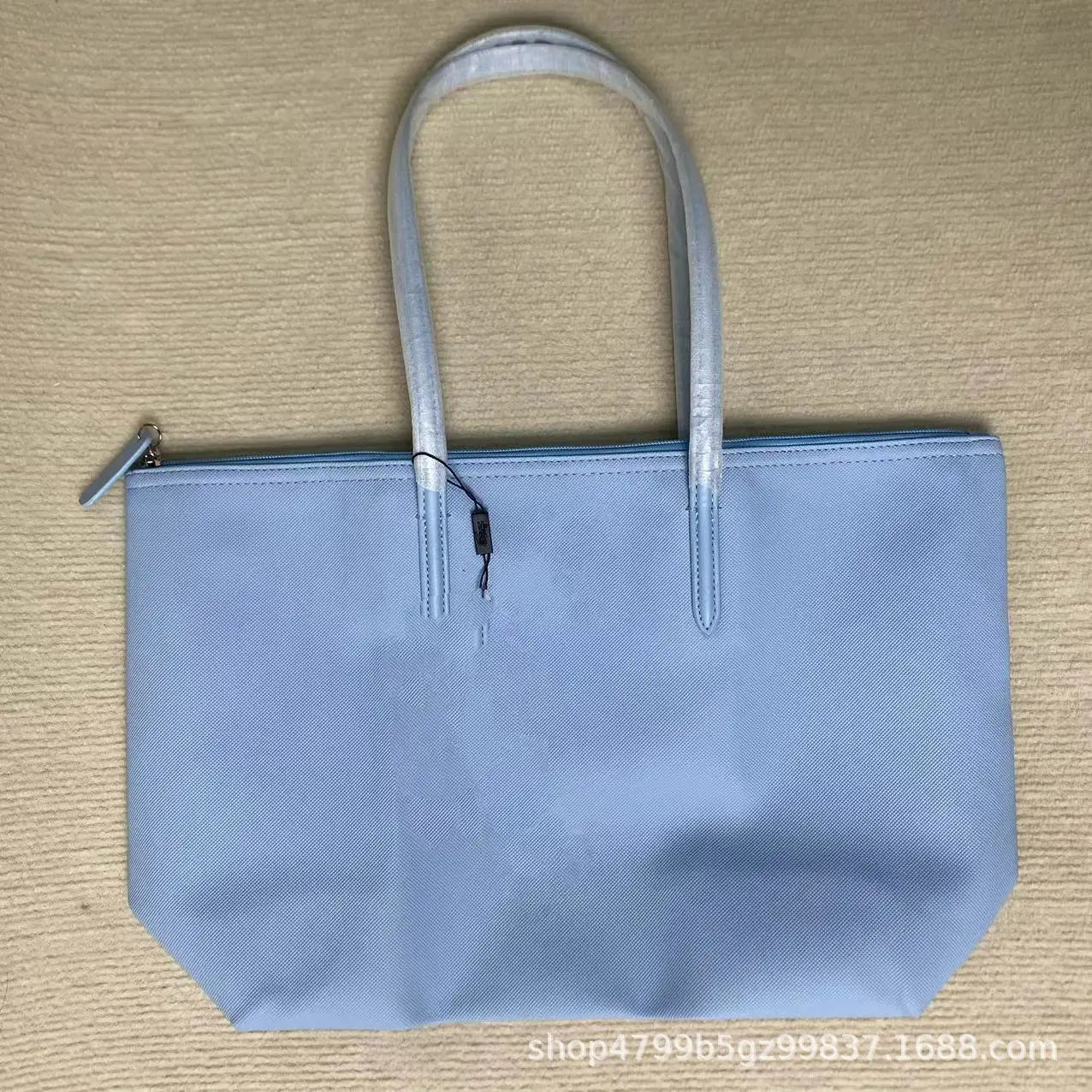 French Fashion Large Capacity Tote Bag Convenient Shoulder Bag Women Commuter Bag Pure Color Handbag Bucket Shape Daily Match