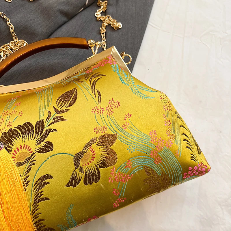 Luxury Women Party Dinner Bag Fashion Ladies Dinner Bag Elegant Wooden handle Simple Formal Gorgeous Crossbody Daily use Purse