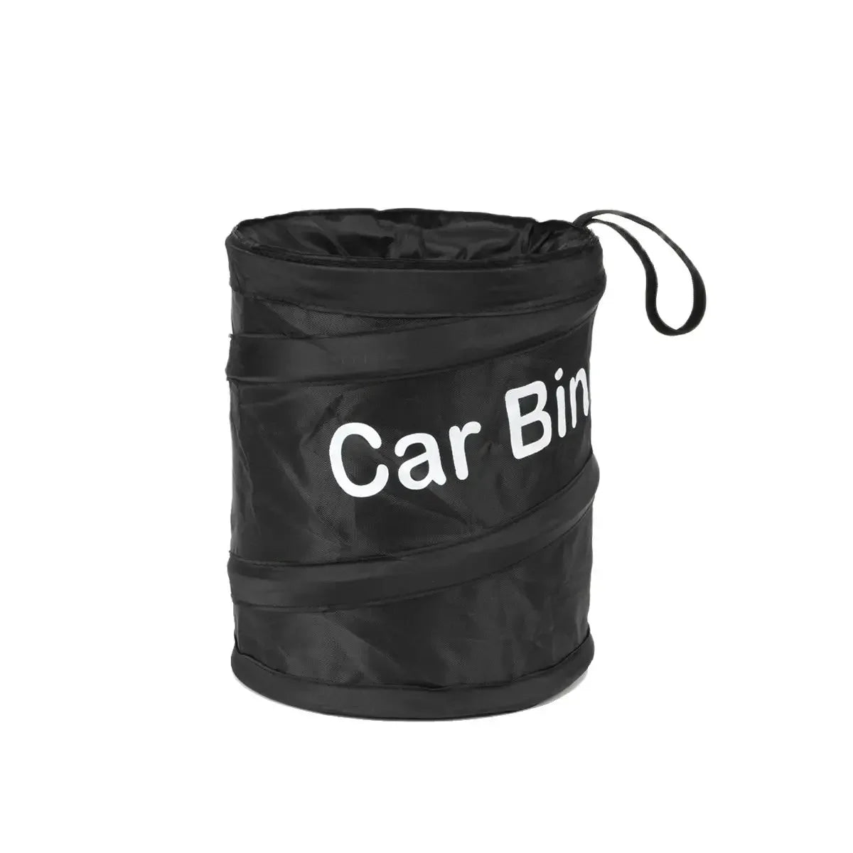 Collapsible Black Car Trash Can Pack Trash Bag Rubbish Waste Bin for Little Leak Proof Car Cooler Bag Garbage Bag Wastebasket