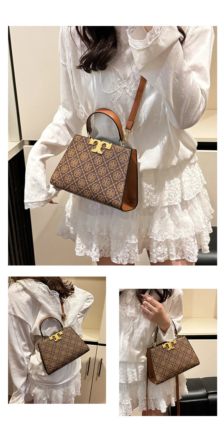 2025 Summer New Women's Luxury Tote Bag, Trendy Crossbody Purse, Chic Shoulder Sling for Daily, Elegant & Spacious
