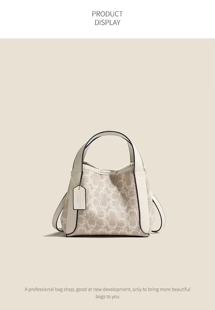 Premium Edition Women Crossbody Bag Luxury Vintage Leather Handbag High End Shoulder Tote Luxury Series