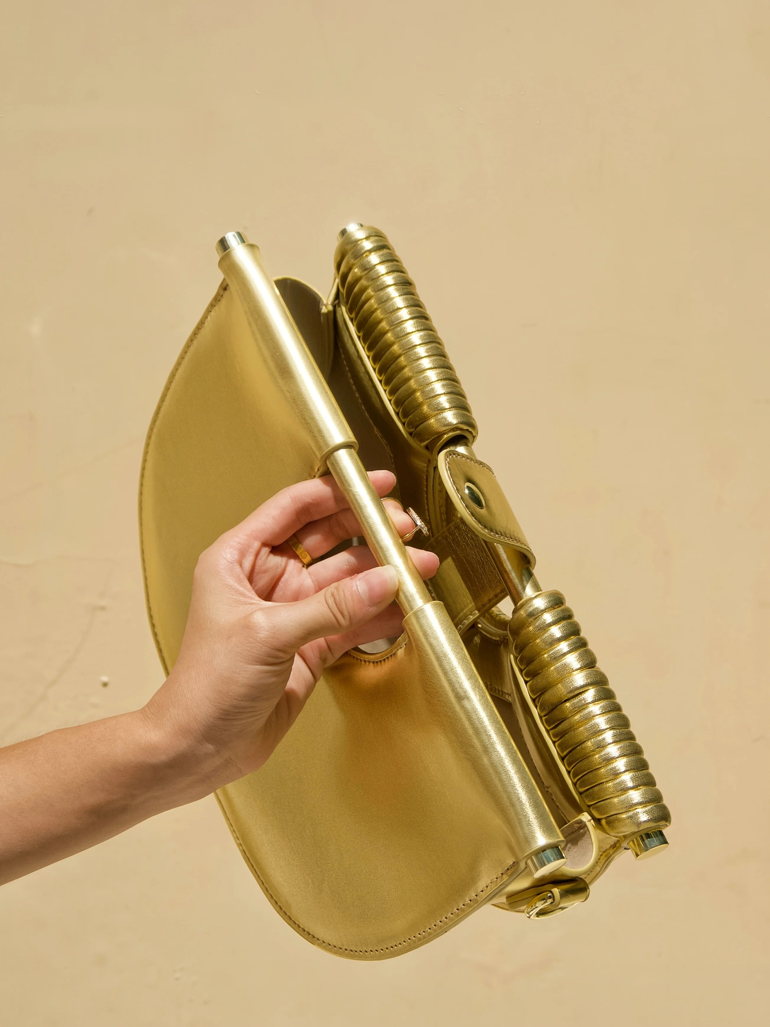 Handbags for Women 2025 New Gold Luxury Designer Brand Handwoven Noodle Bags Half Round Pulled Hobo Silver Evening Clutch Chic