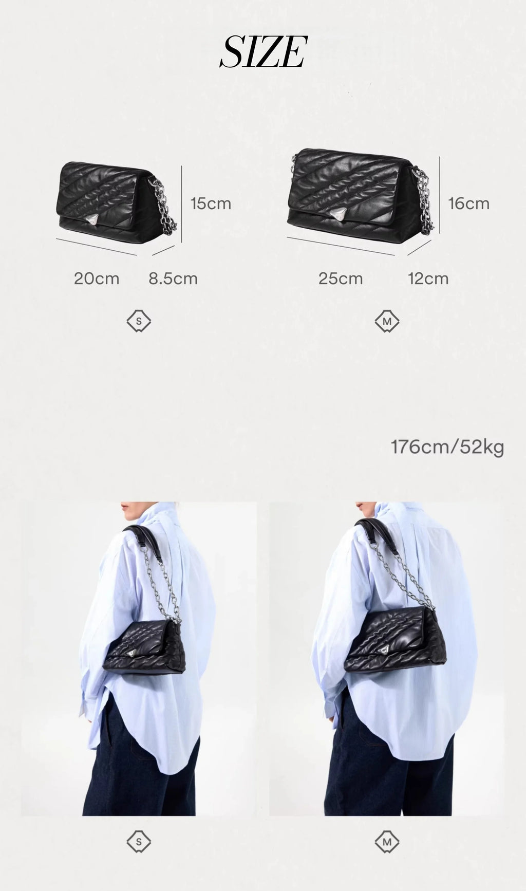 Postman's Bag Single-Shoulder Crossbody Commuter Leather Women's Chain Soft Square Bag Large Capacity Versatile Everyday