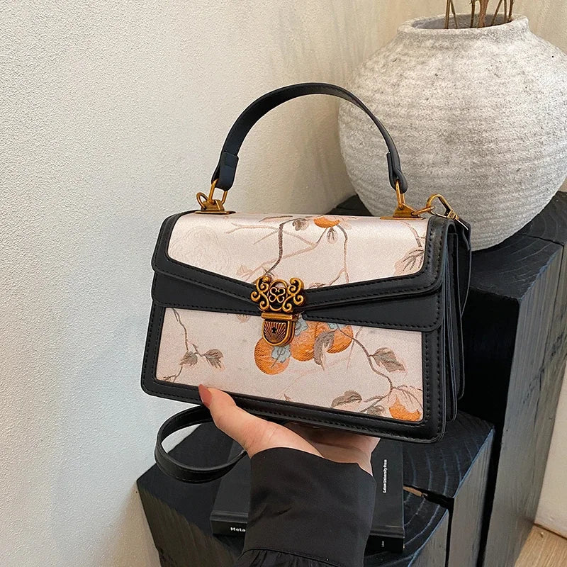 Luxury Handbags Famous Brand Women Bags Designer Lady Small Printing Crossbody Bags Pu Leather Women Shoulder Handbags