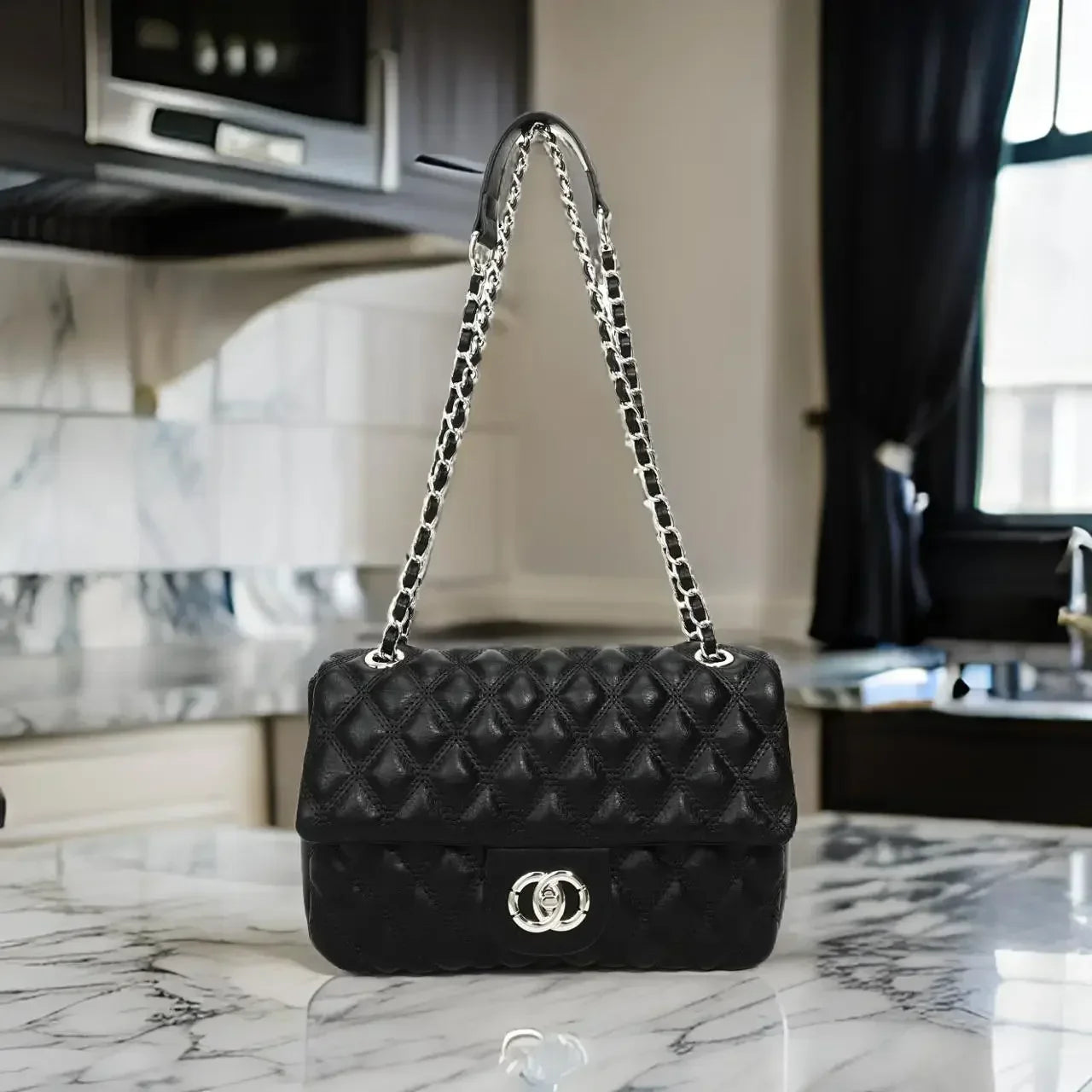 2025 Solid Color Crossbody Bag, Fashionable Commuter Crossbody Bag with Large Capacity and Elegant Minimalist Leather Design