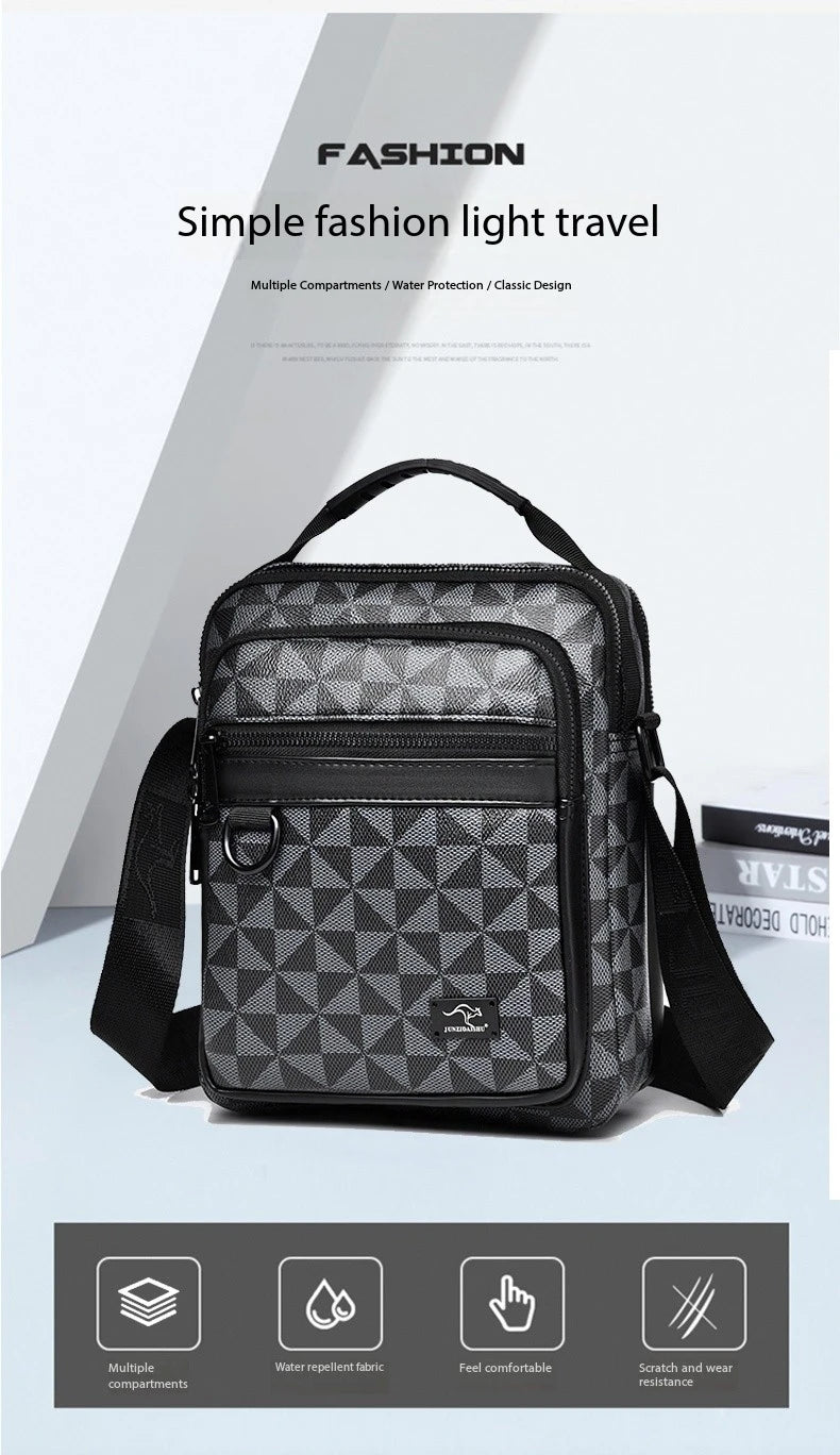 Luxury Brand Business Backpack New Men Bag High Quality Crossbody Bag Man's Handbag Shoulder Bag Multi-Functional Men Travel Bag