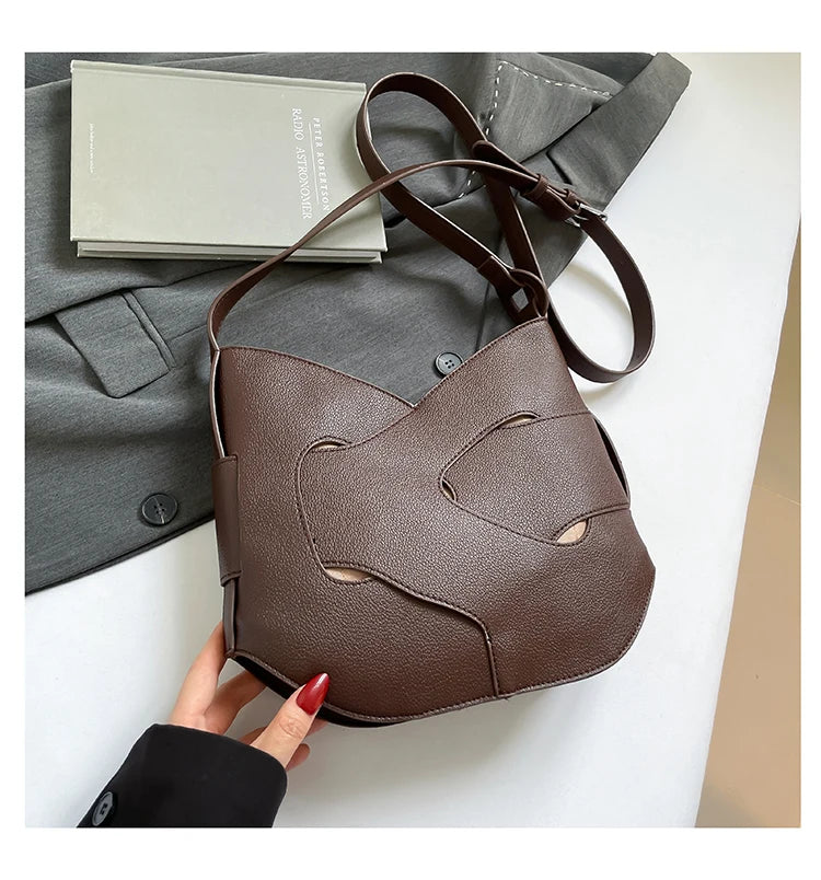 Luxury Designer Bag Fashion Women's PU Leather Shoulder Bag Minimalism Solid color Crossbody Bags for Women Ladies Handbag
