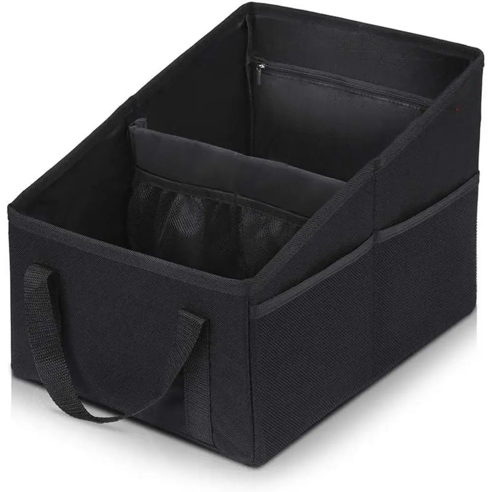 Car Seat Organizer, Foldable Car Storage Organizer Rear Seat Large Storage Bag  For Car SUV Truck Truck Travel Accessories