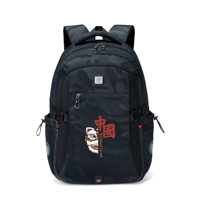 Backpack Primary School Middle School Students High School Bags Large Capacity Ultra-light Load Reduction Outdoor Travel Busines