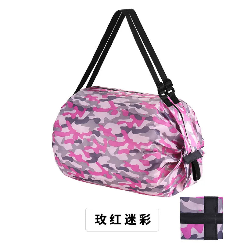 Women Shopper Bag Japanese Large Folding Tote Bag Travel Organizer Eco Shopping Bags Lady Market Bag Mujer Foldable Pouch Bolsos